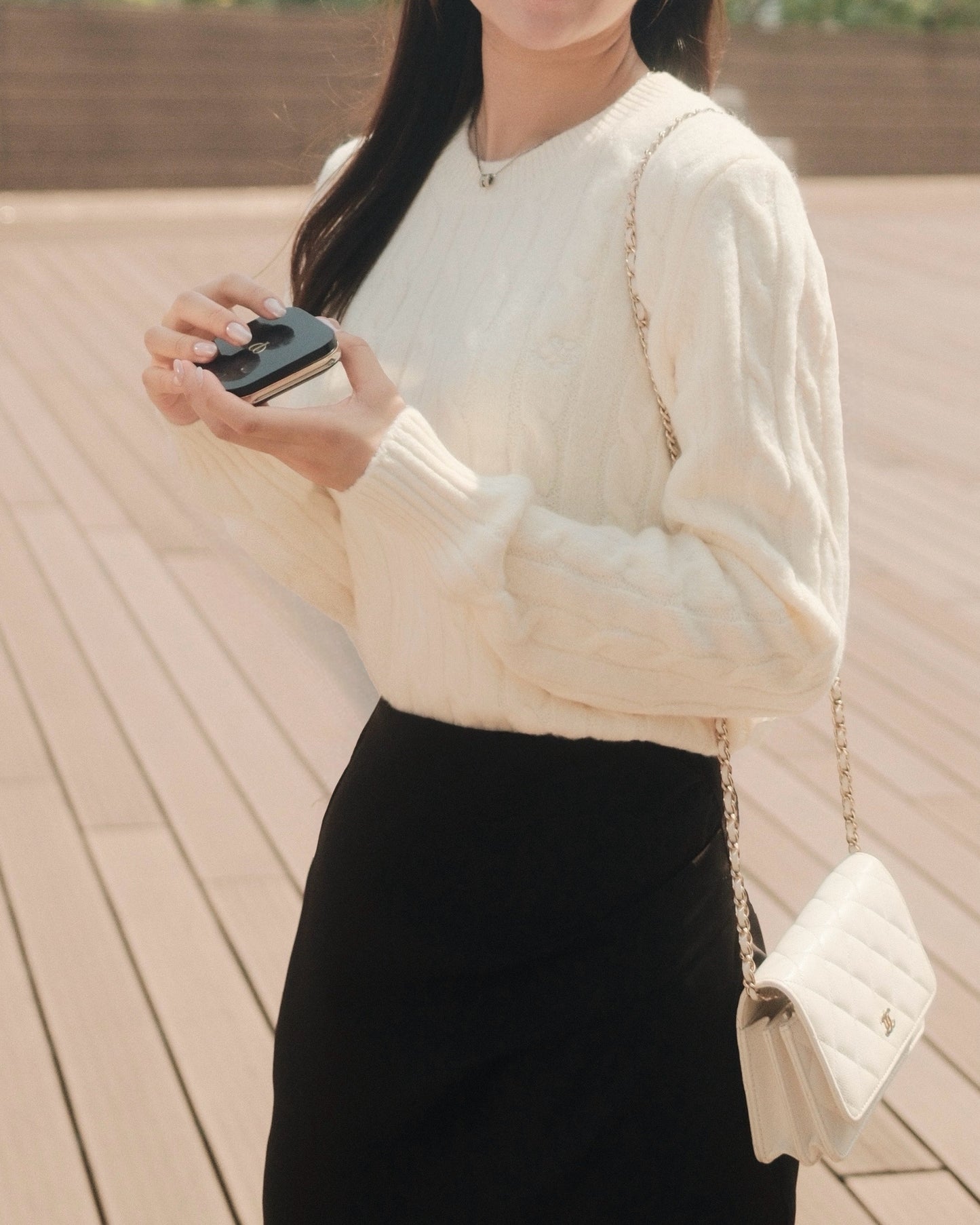 Eve Cable Knit Sweater