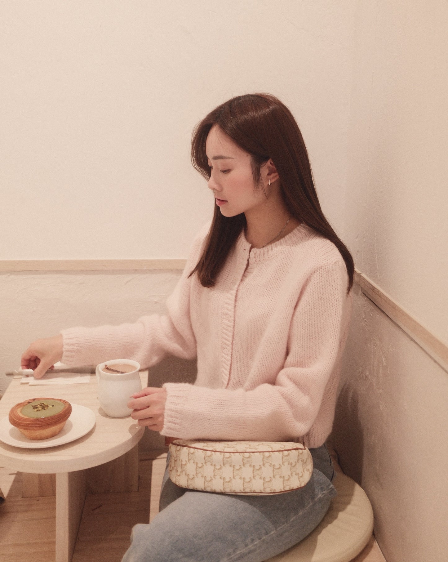 Pastal Button Down Cardigan