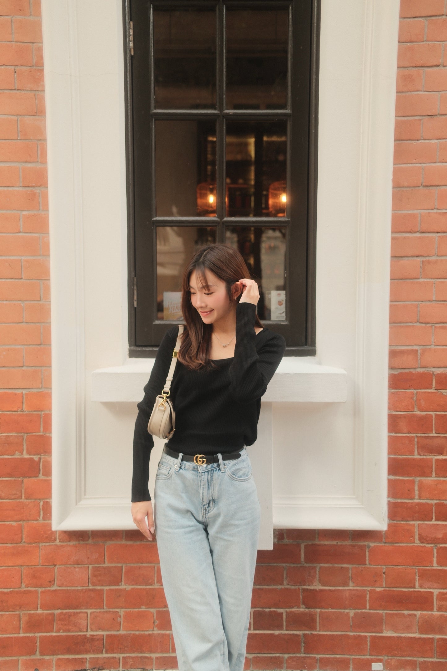 Luna Tie Back Knit Top