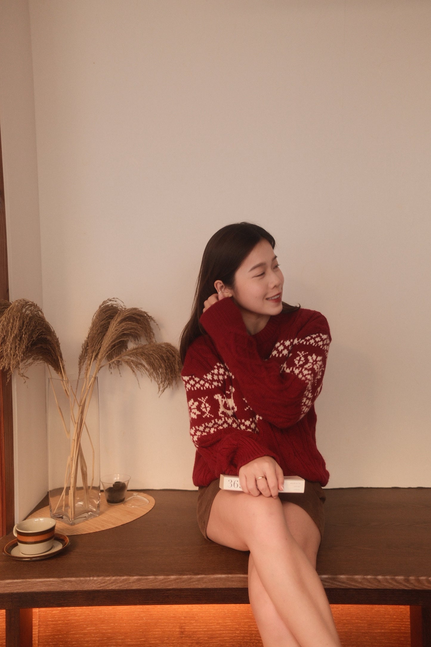 Snowflake Cable Sweater