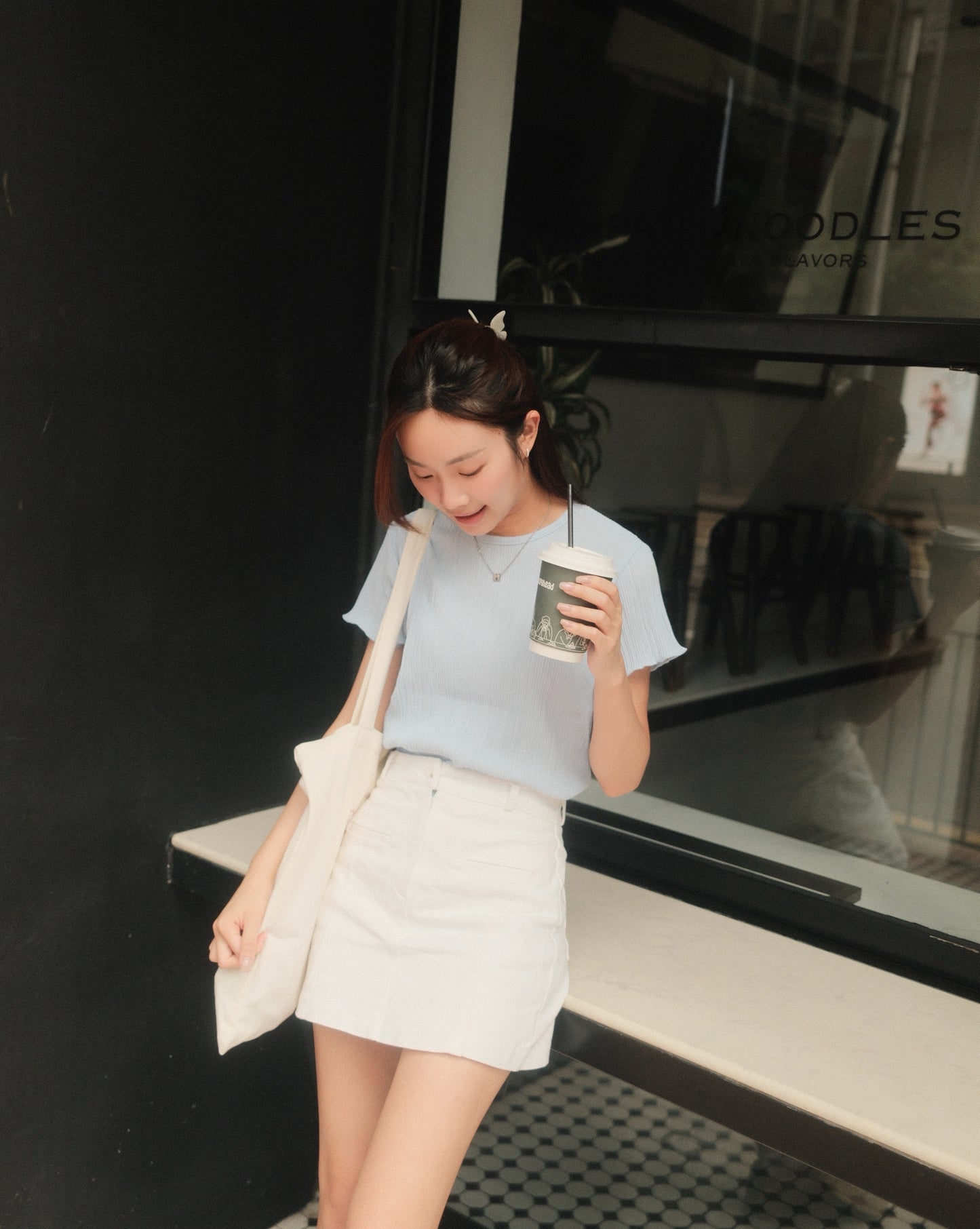 Maeve Pleated Top