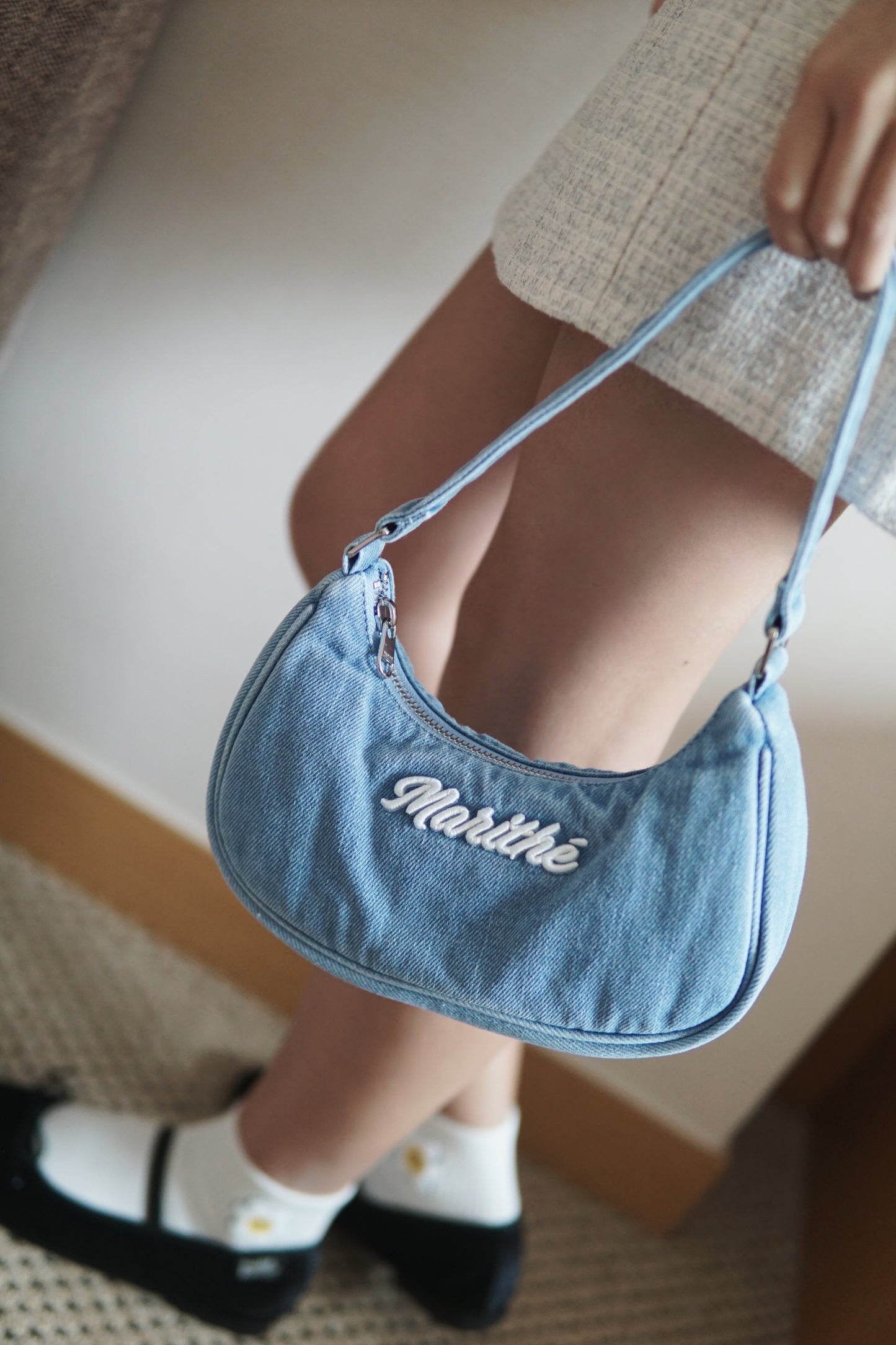 Denim Shoulder Bag
