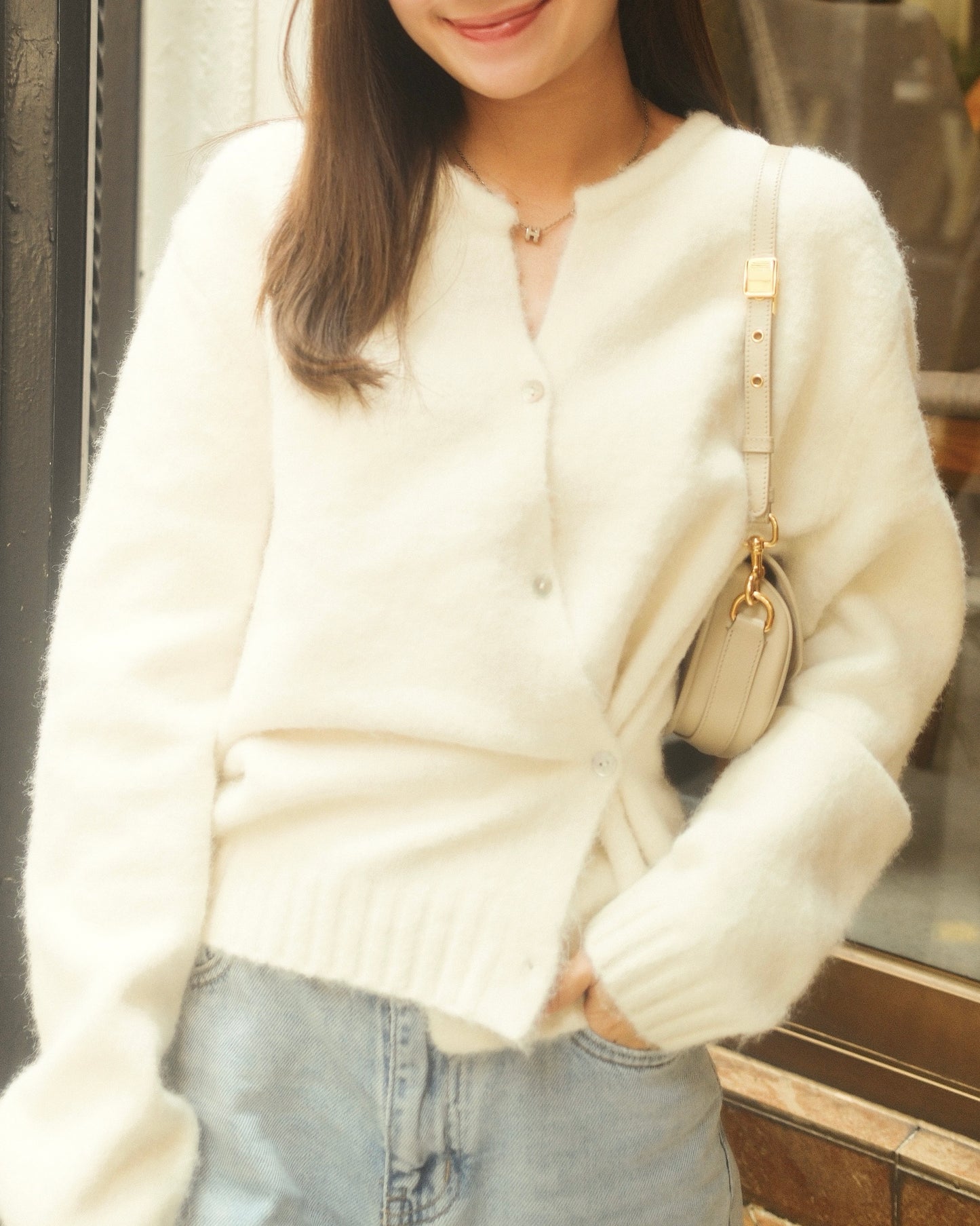 Valerie Twist Cardigan