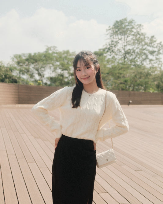 Eve Cable Knit Sweater