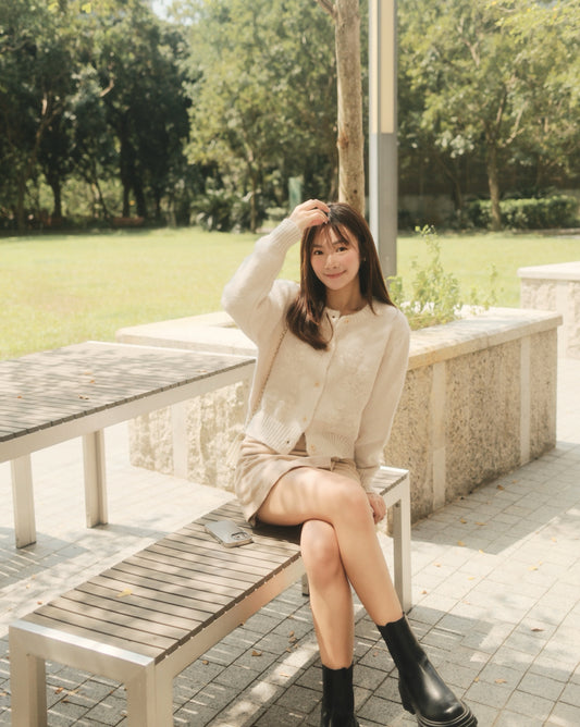 Sasha Floral Knit Cardigan