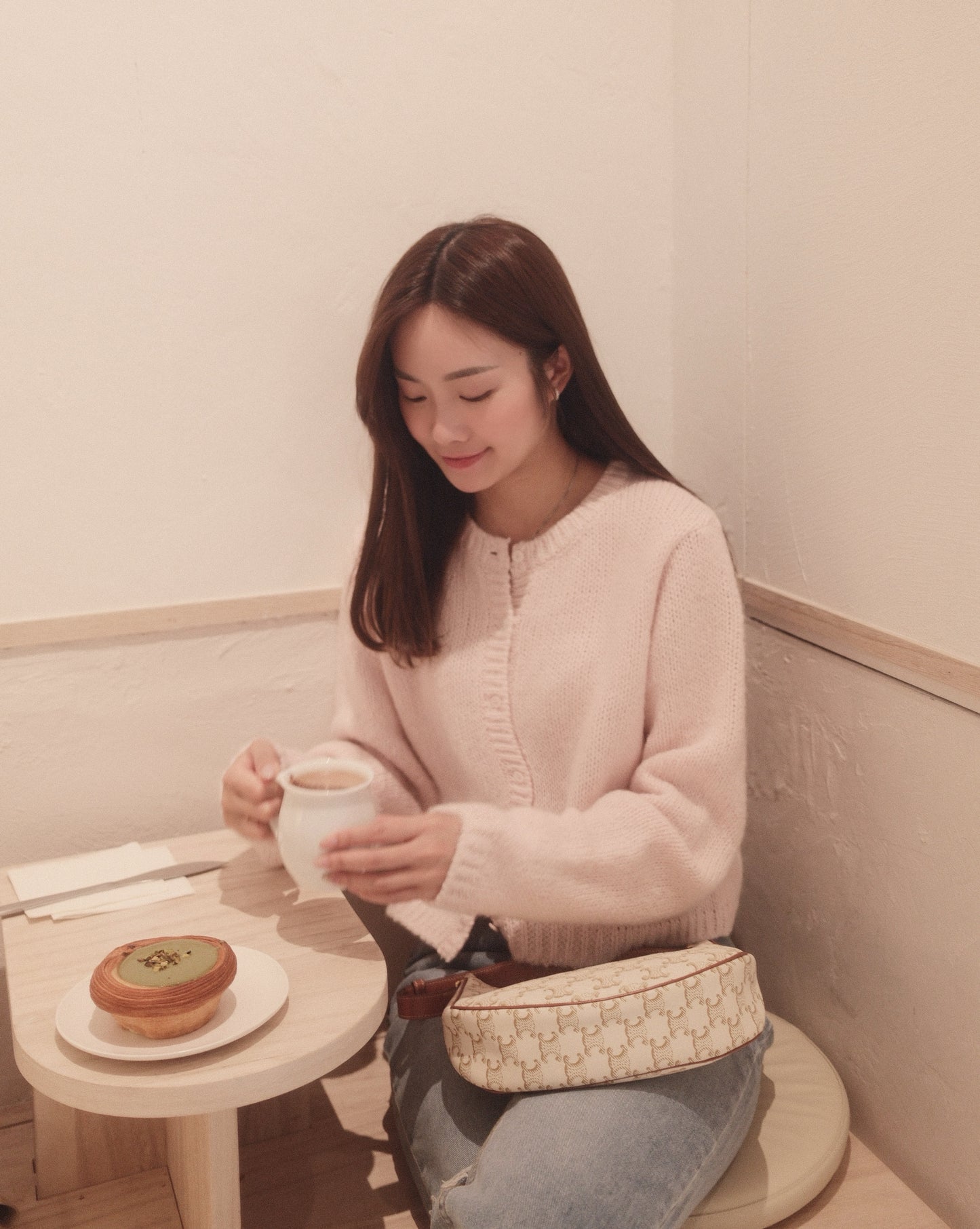 Pastal Button Down Cardigan