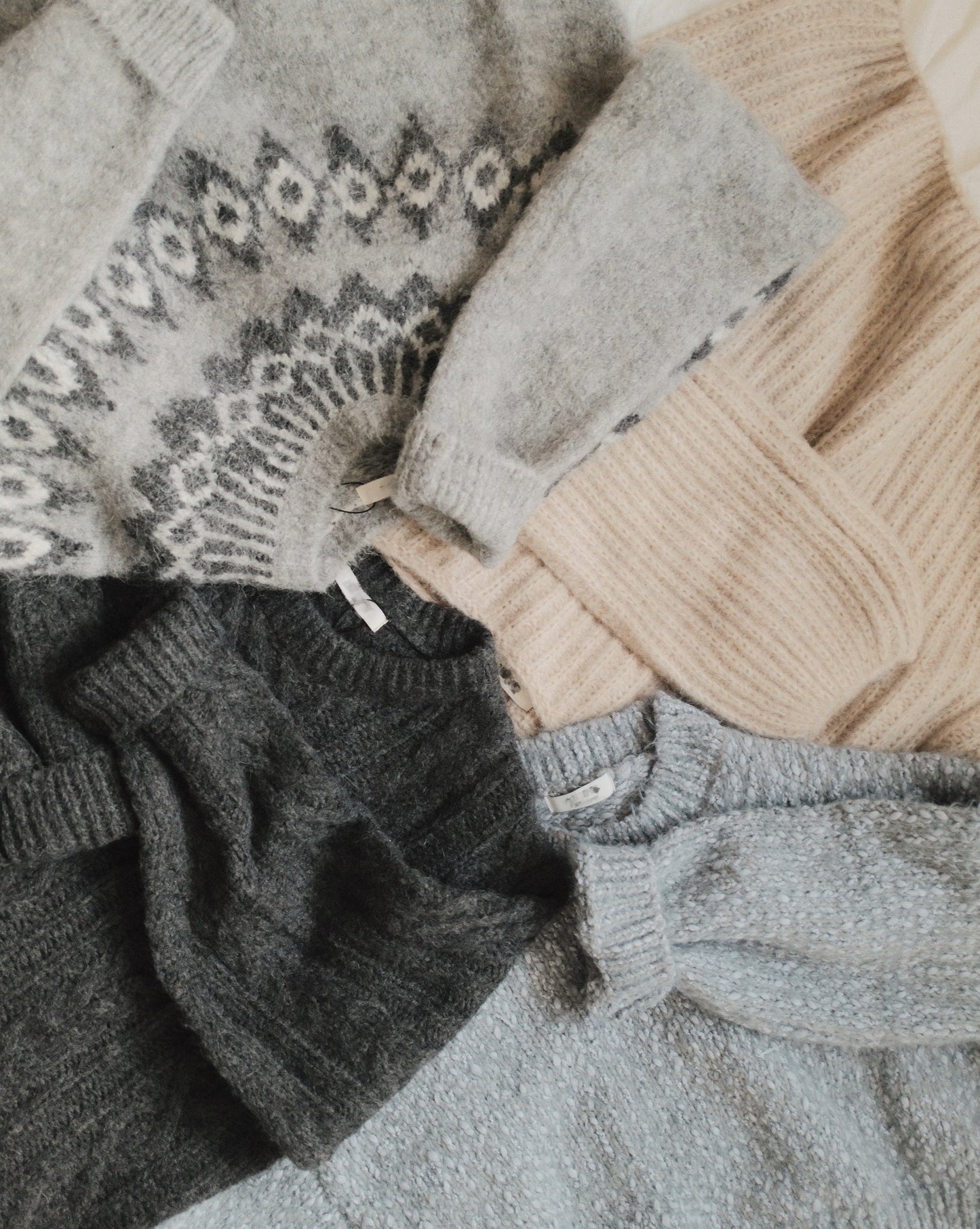 Ultra Soft Mixed Cable Crew Sweater