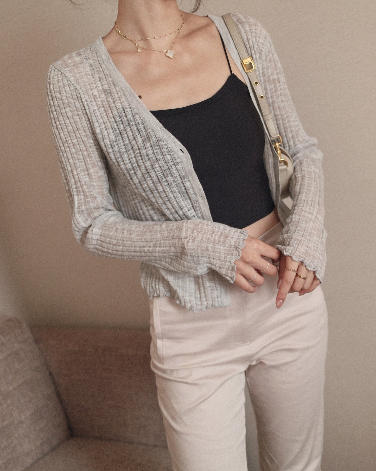 Lightweight Sheer Cardigan