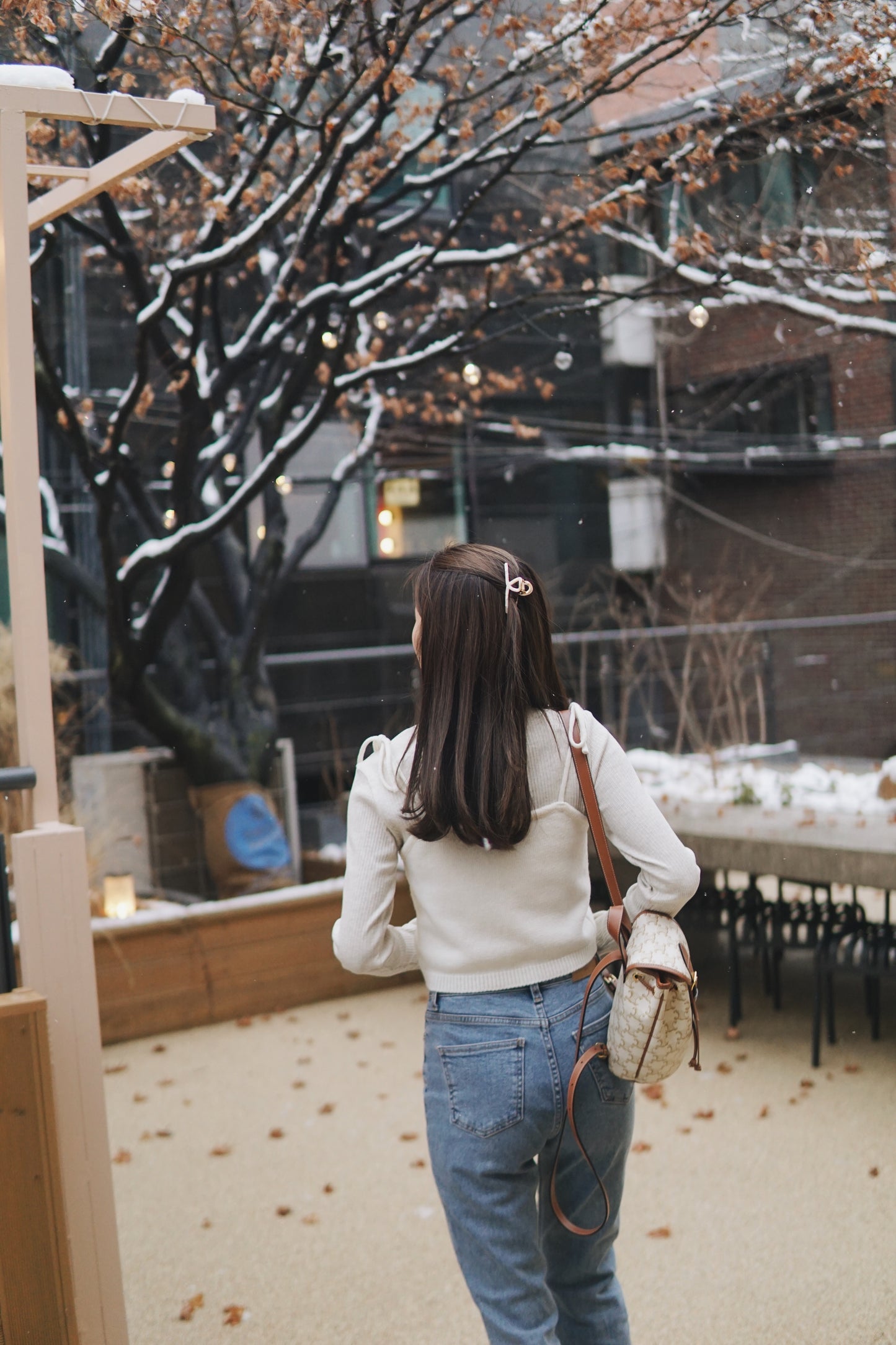 Ribbed Long Sleeve Top