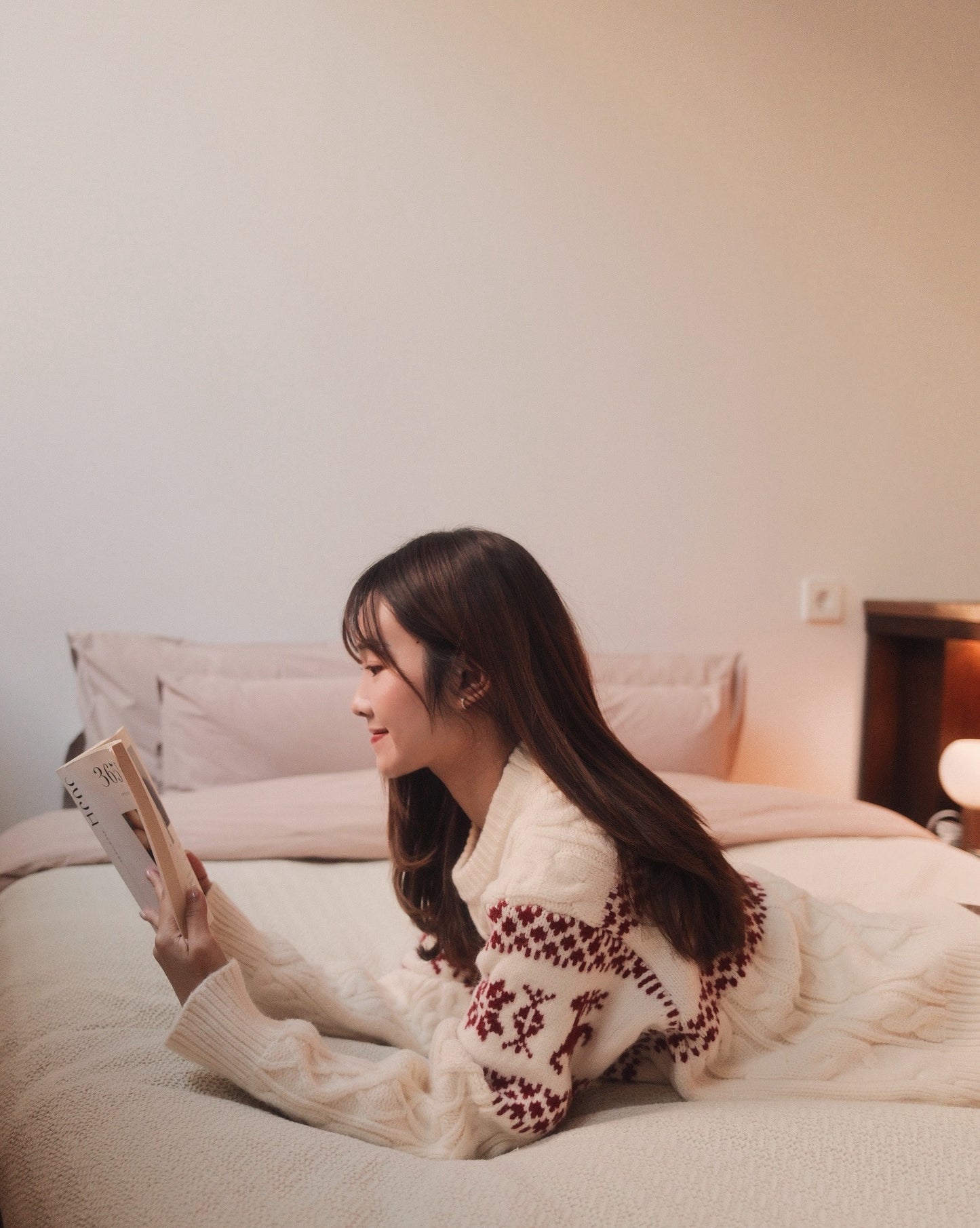 Snowflake Cable Sweater