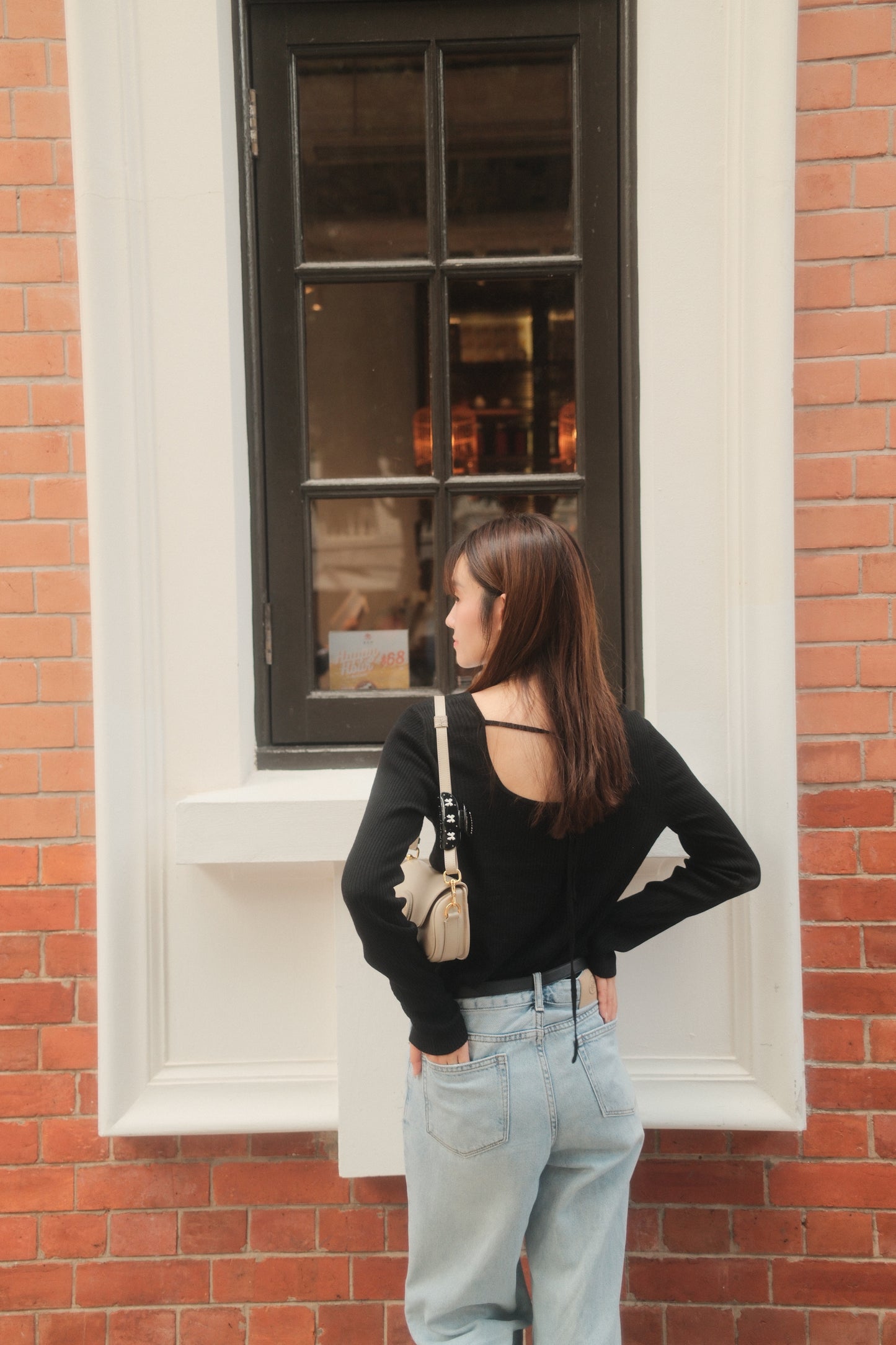 Luna Tie Back Knit Top