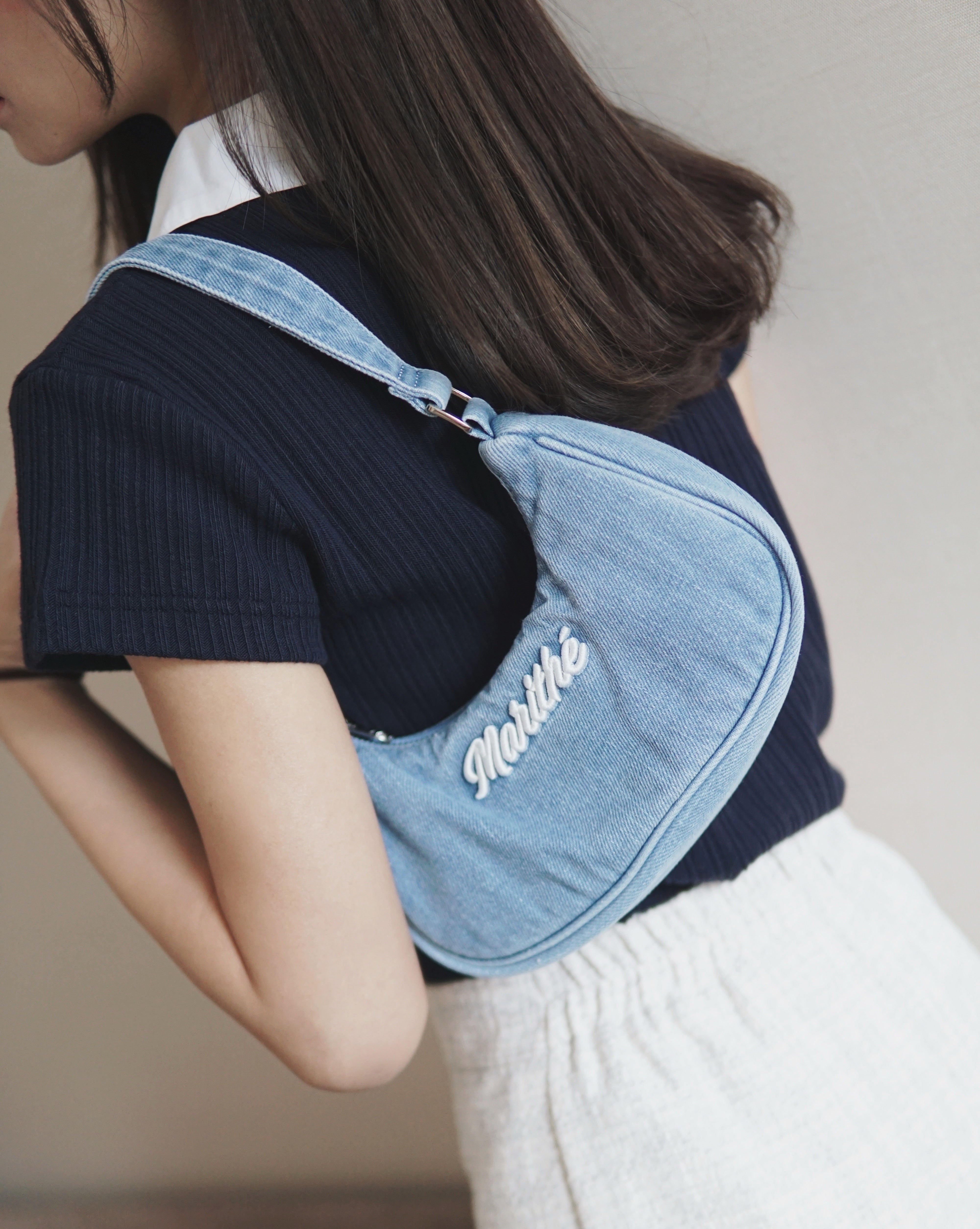 【MUCENT♥]Eloi Denim Shoulder Bag MUSINSA | MUCENT Eloi Denim Shoulder Bag (Unisex)
