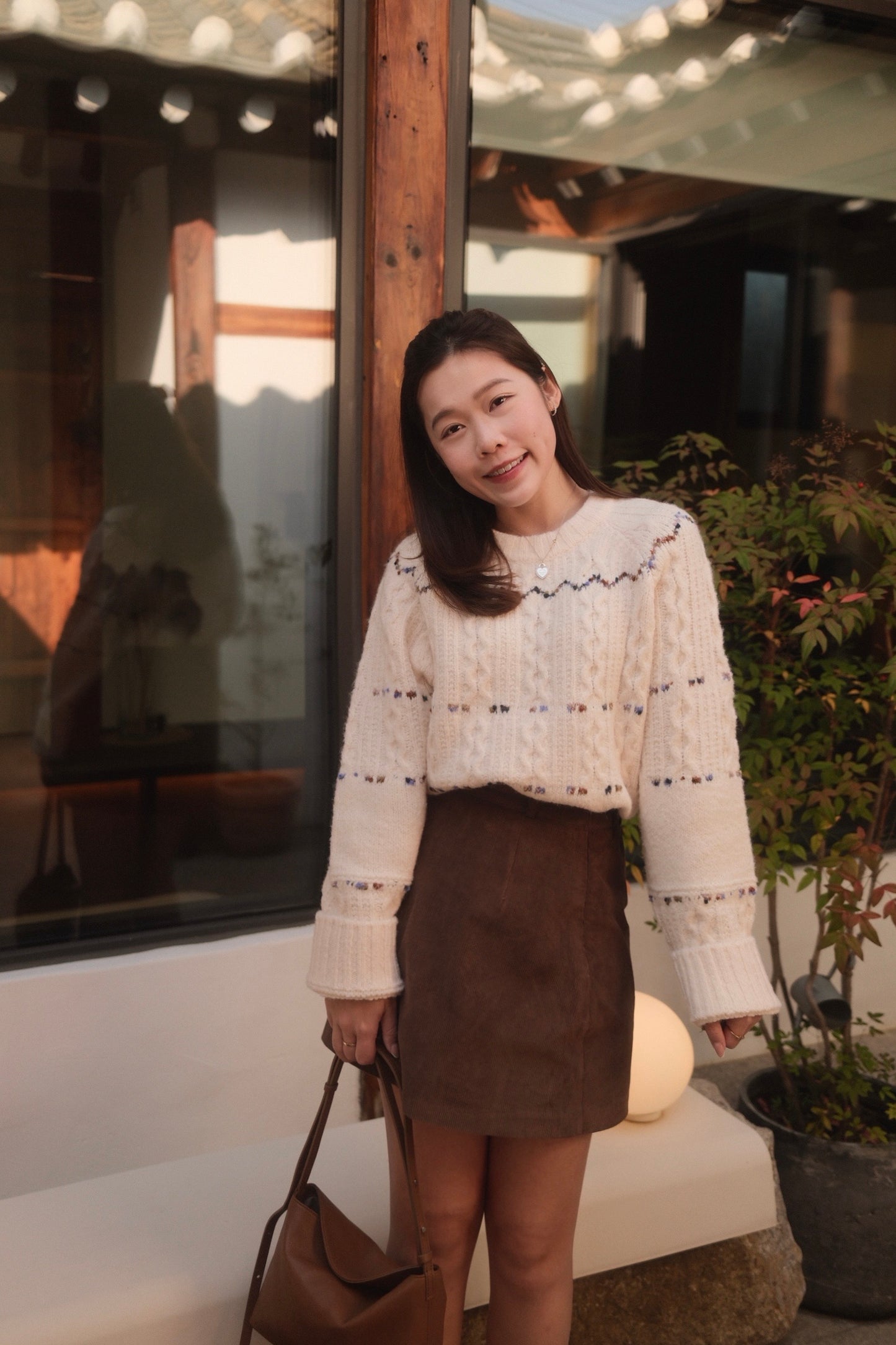 Jasmine Stitch Cable Sweater