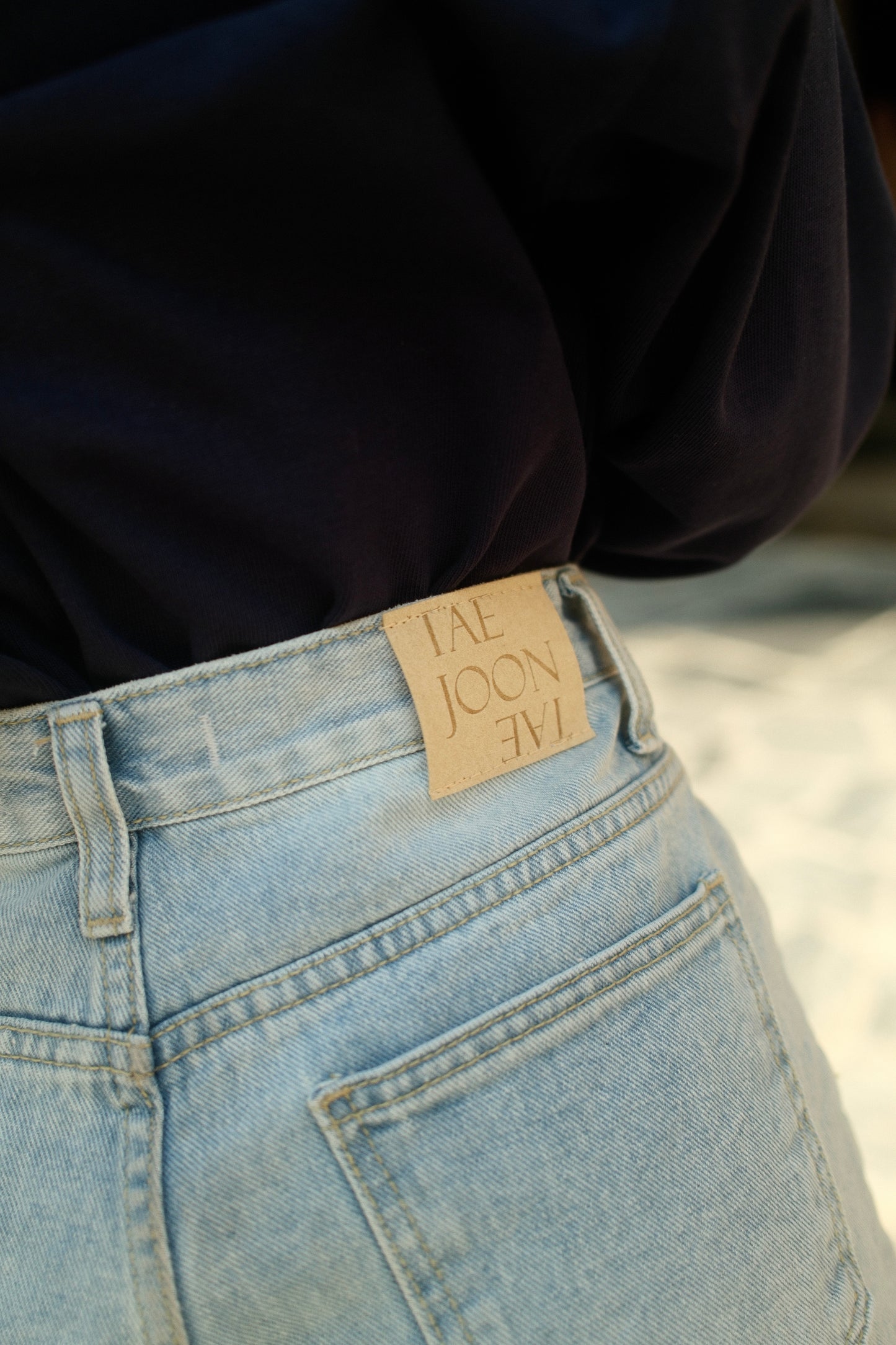 Romy High Waist Straight Jeans