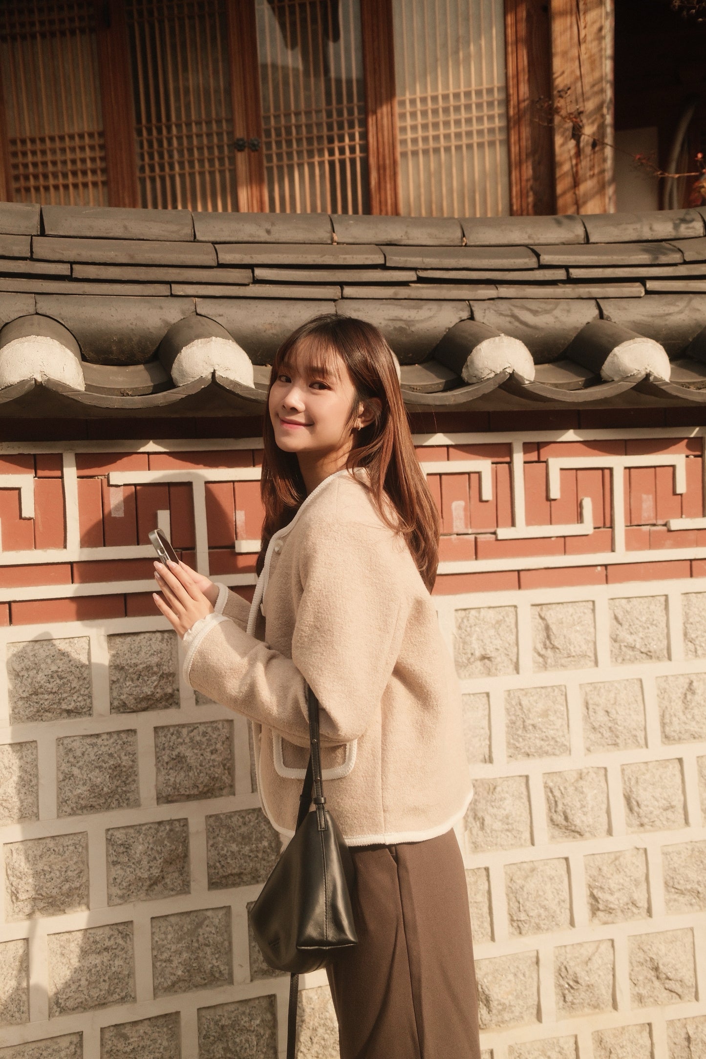 Charlene Contrast Trim Jacket