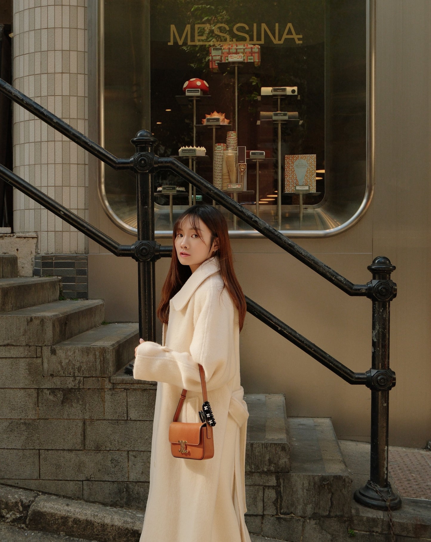 [Premium] Mira Belted Long Coat