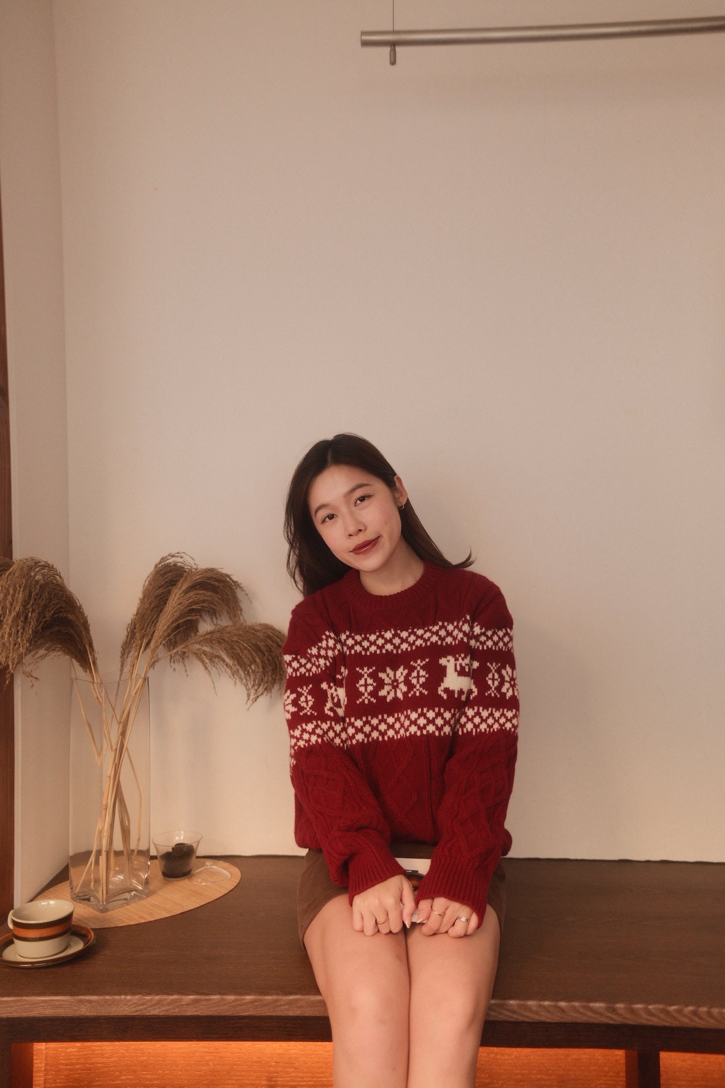 Snowflake Cable Sweater