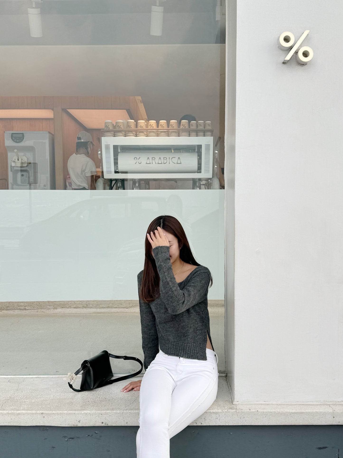 Asymmetric Knit Top