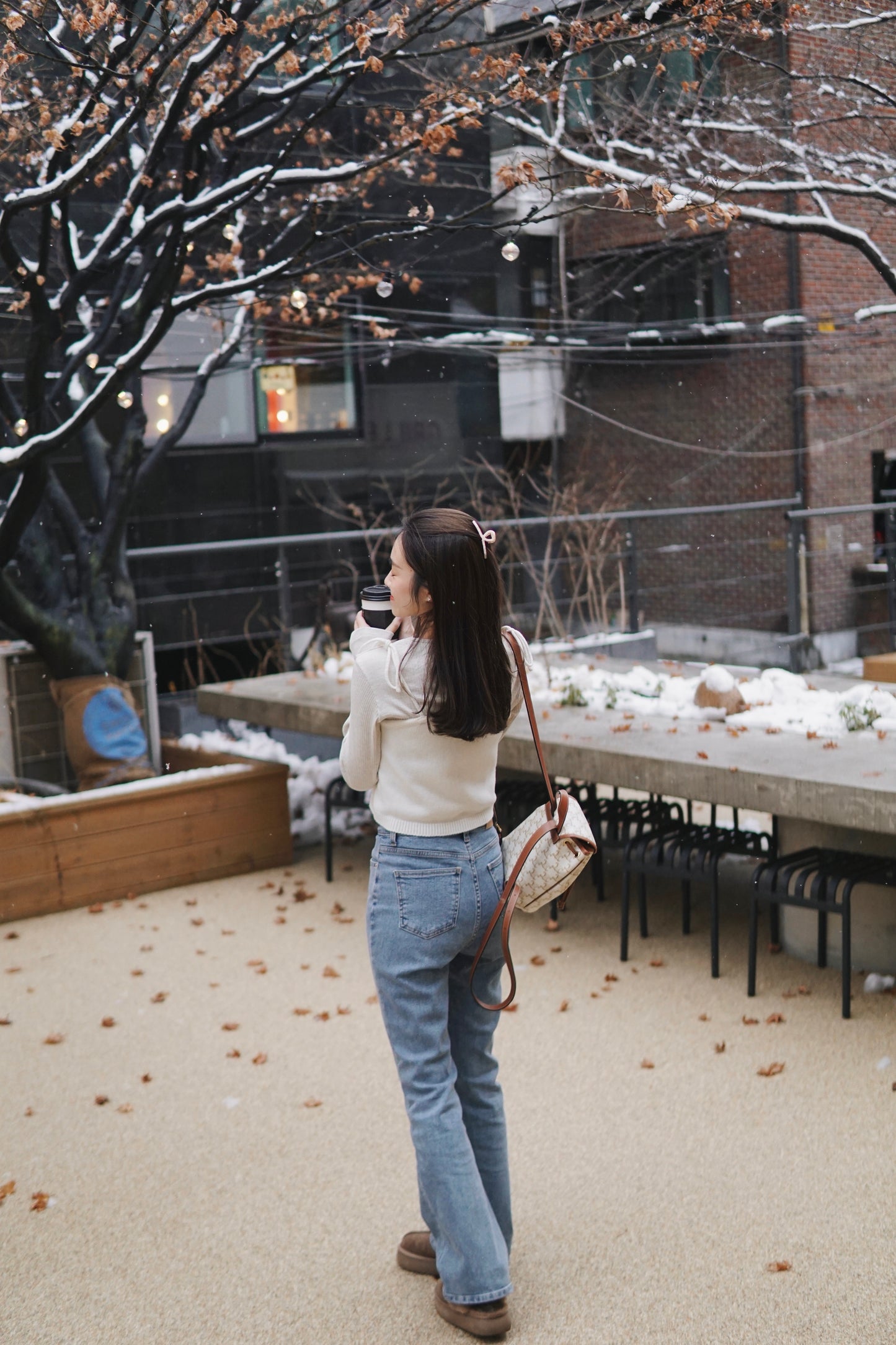 Ribbed Long Sleeve Top