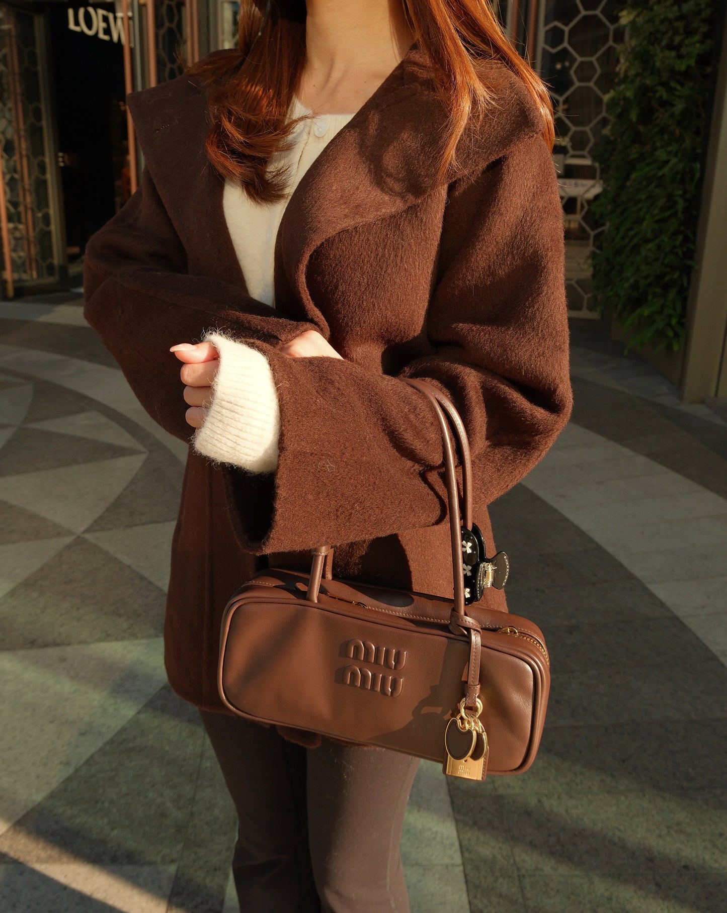 Phoebe Belted Wool Coat