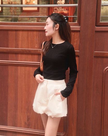 Mia Soft Pleated Top