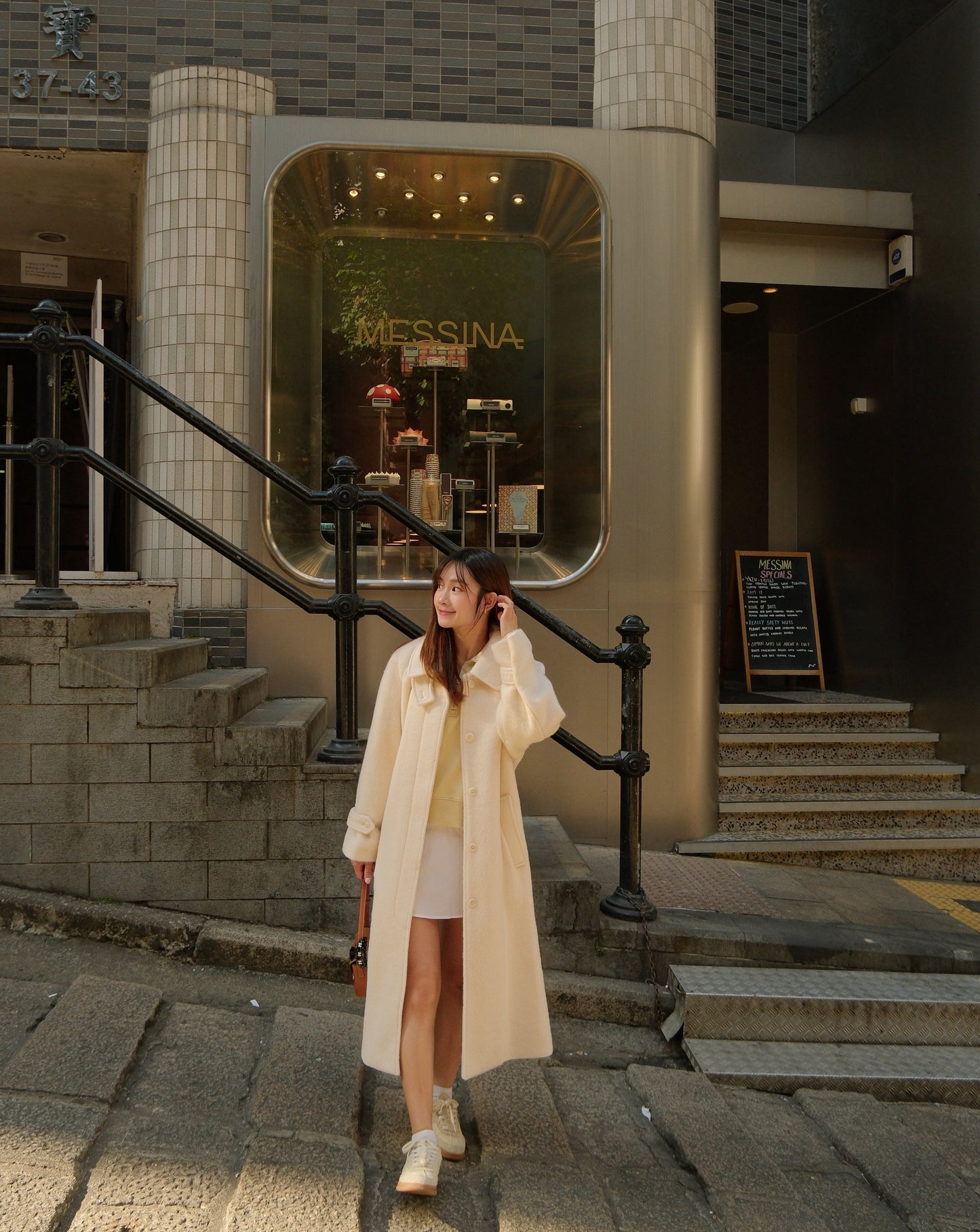 [Premium] Mira Belted Long Coat