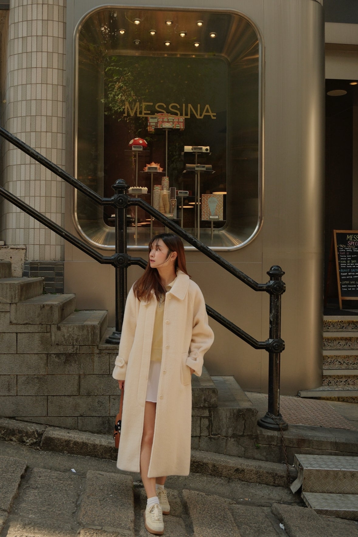 [Premium] Mira Belted Long Coat