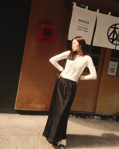 Satin Maxi Skirt