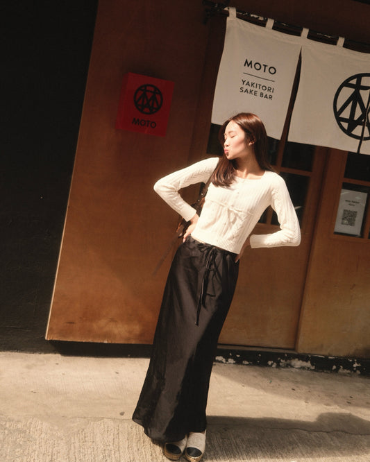 Satin Maxi Skirt