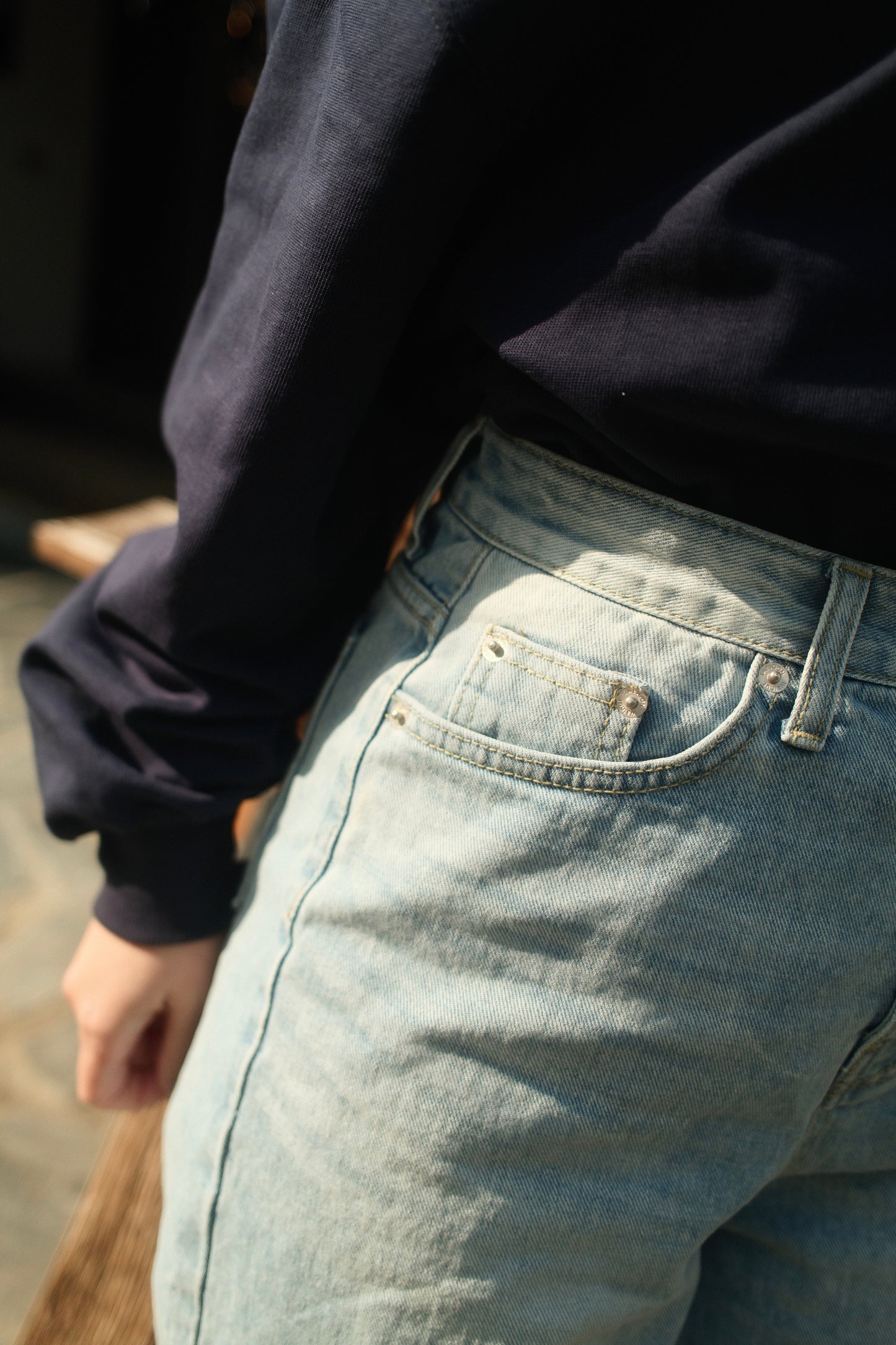 Romy High Waist Straight Jeans