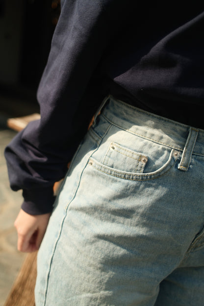 Romy High Waist Straight Jeans