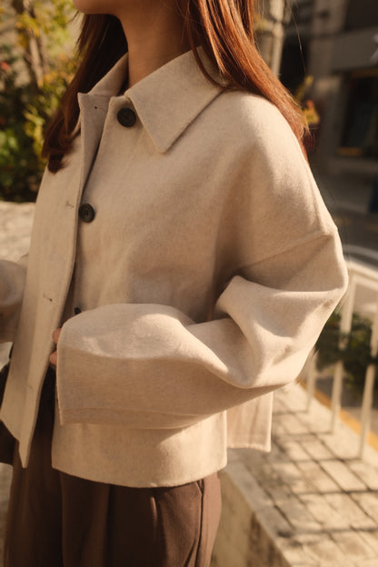 Charlotte Wool Collared Jacket