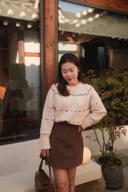 Jasmine Stitch Cable Sweater