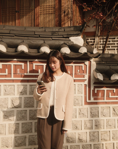 Charlene Contrast Trim Jacket