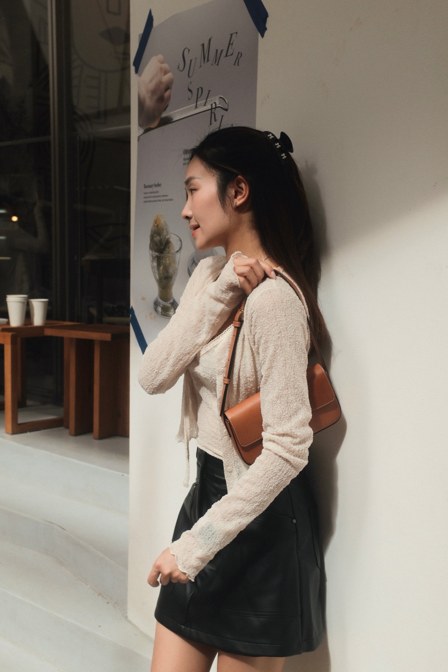 Jess Sheer Cami + Cardigan Set