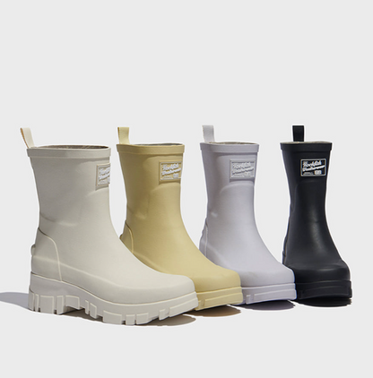 Platform Rain Boots