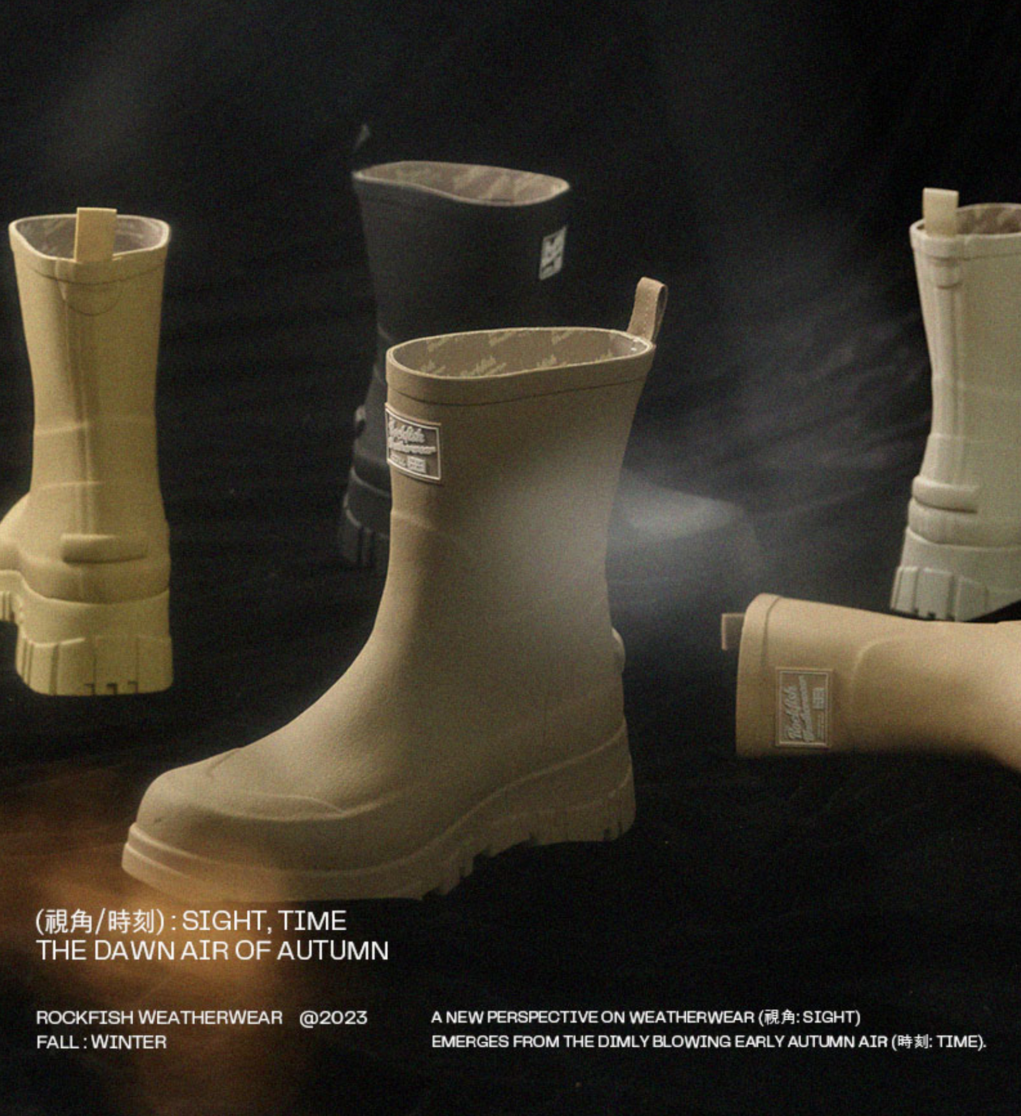 Platform Rain Boots