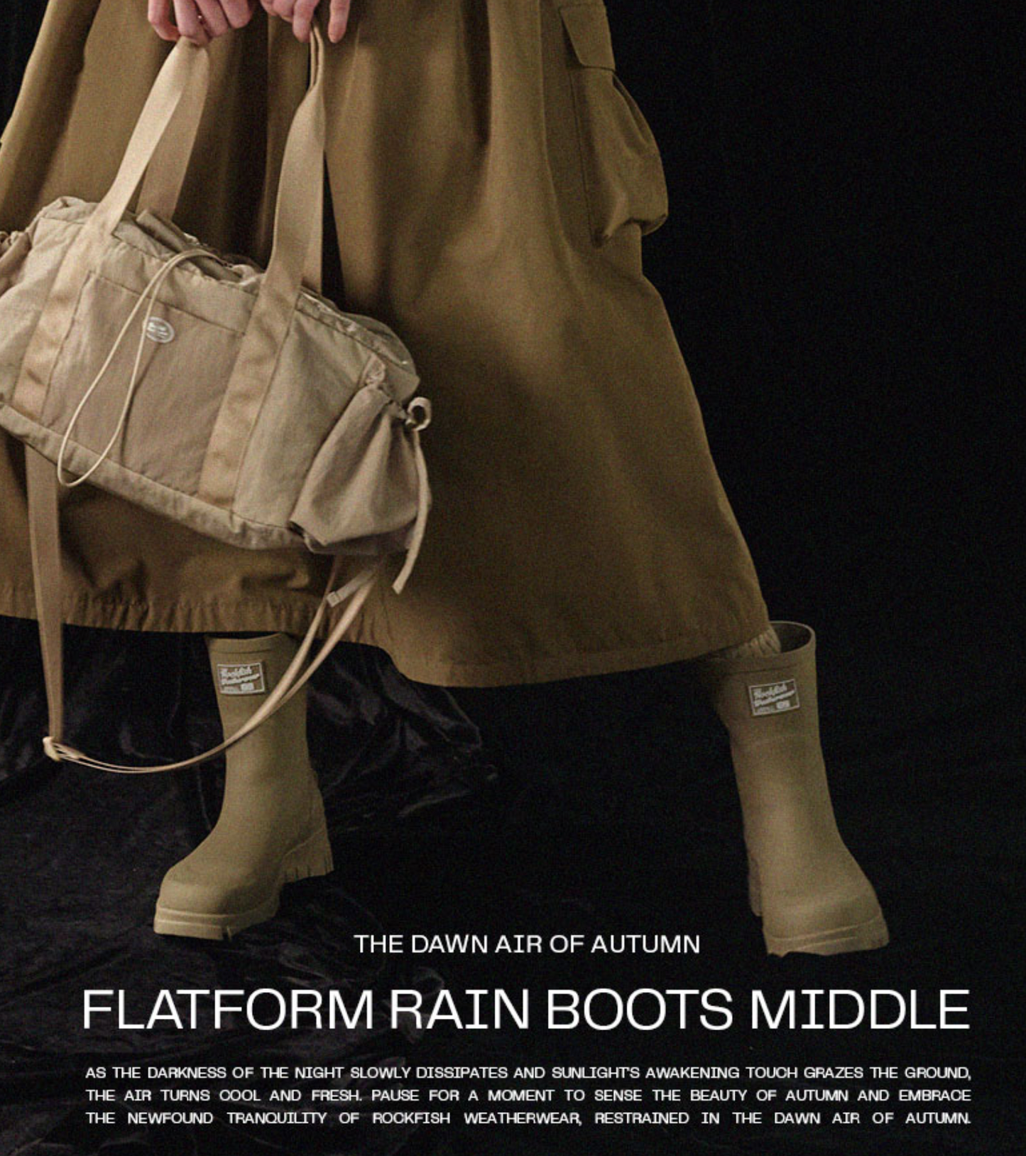 Platform Rain Boots