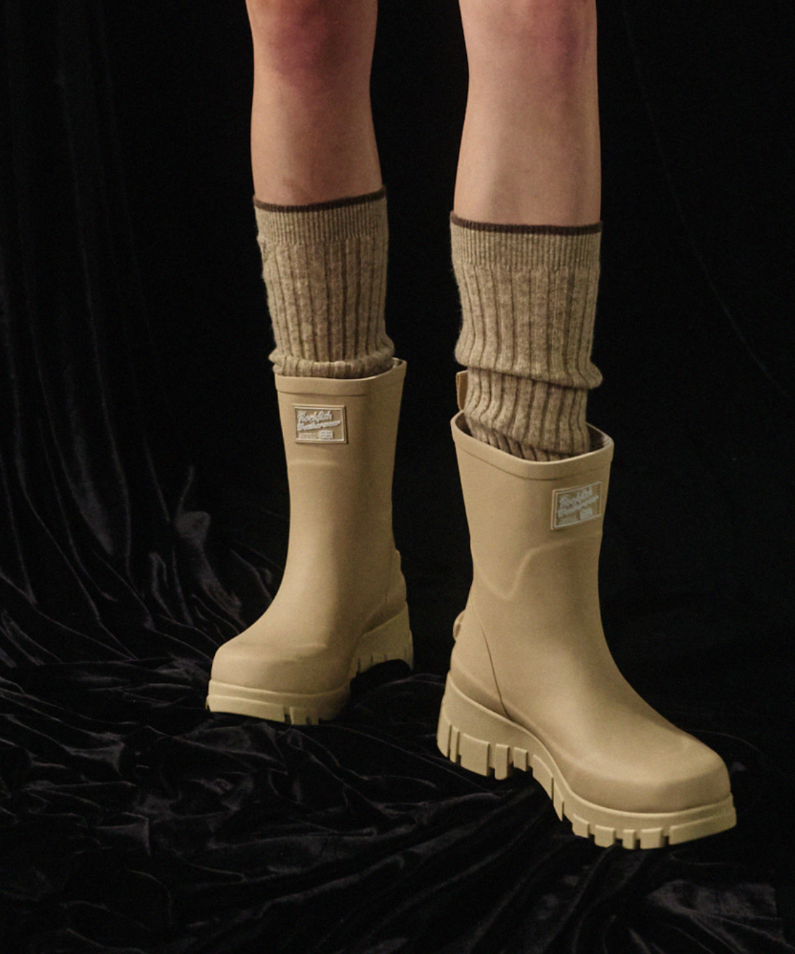 Platform Rain Boots