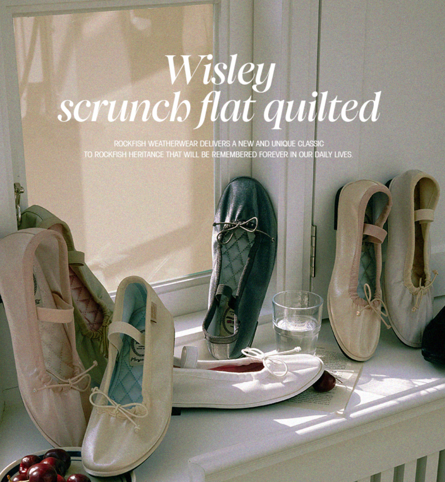 Wisley Scrunch Flats