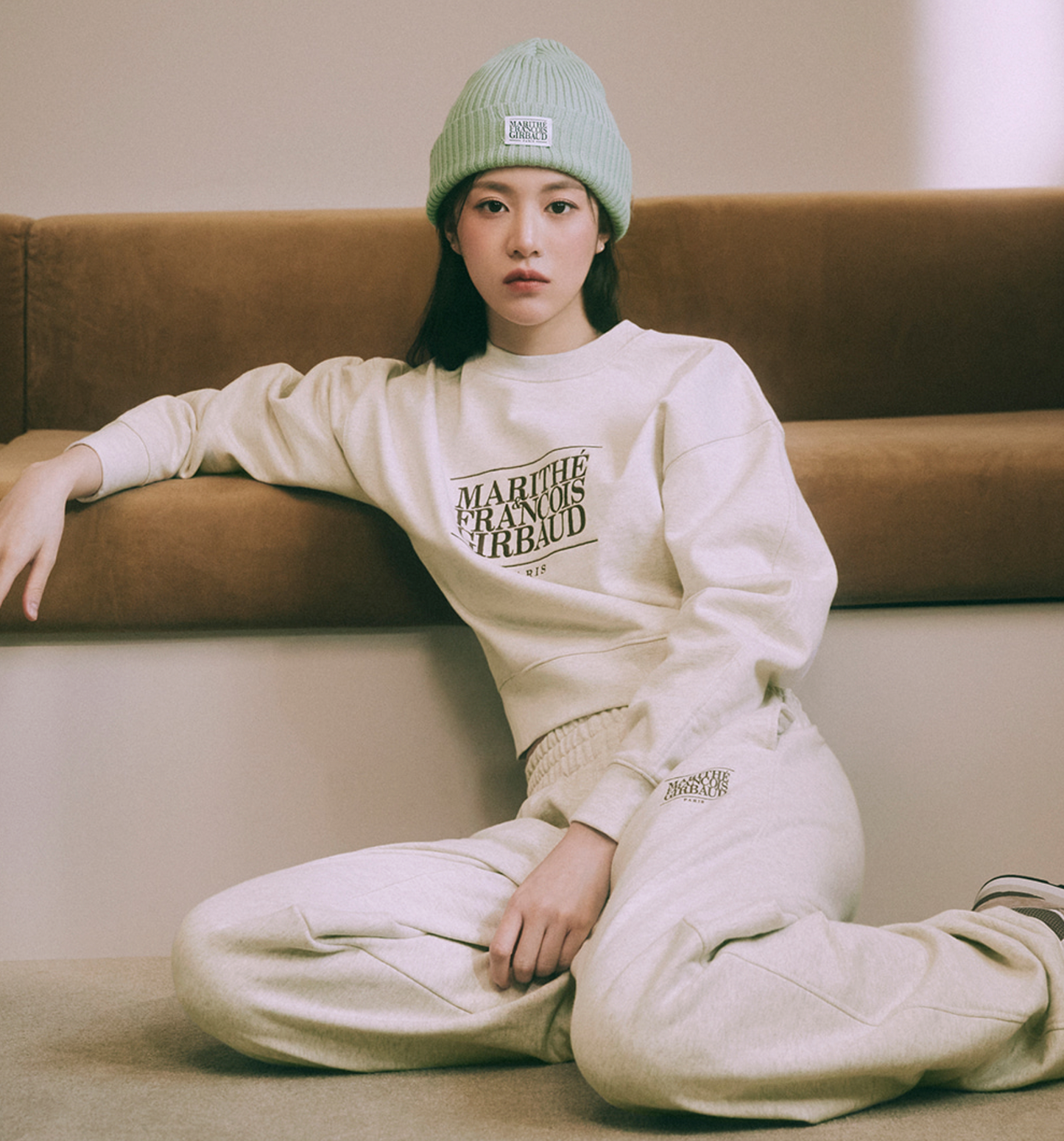 Logo Cropped Sweatshirt