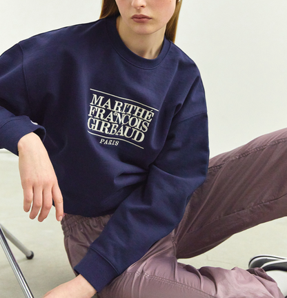 Logo Cropped Sweatshirt