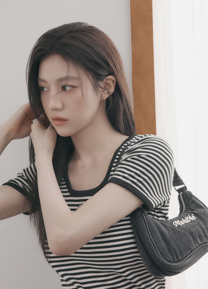 Denim Shoulder Bag