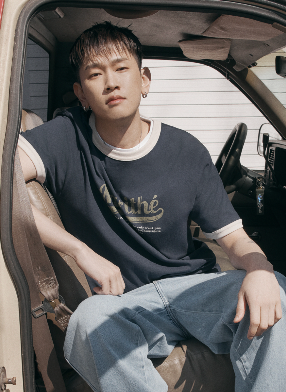 Men Vintage Baseball Ringer Tee