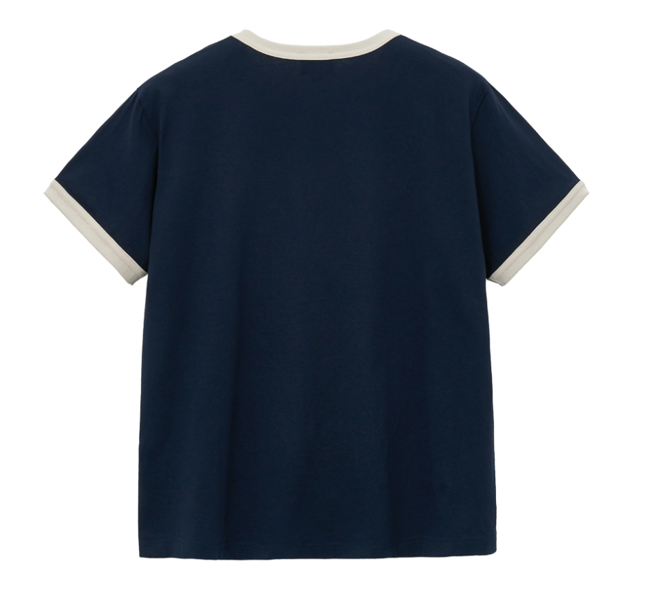 Men Vintage Baseball Ringer Tee