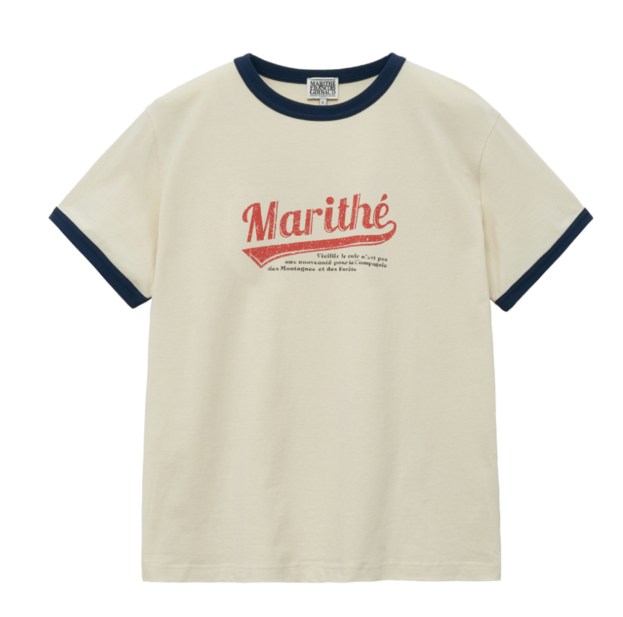 Men Vintage Baseball Ringer Tee