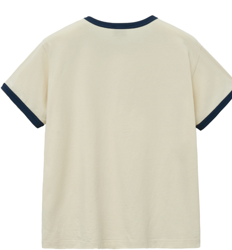 Men Vintage Baseball Ringer Tee