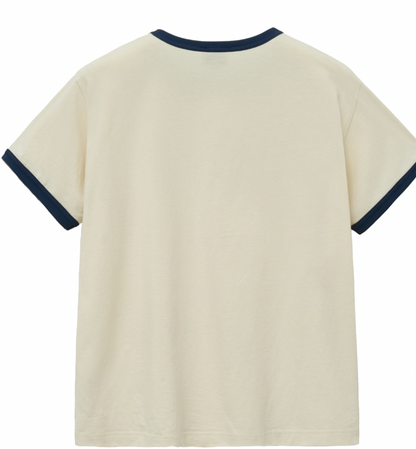 Men Vintage Baseball Ringer Tee