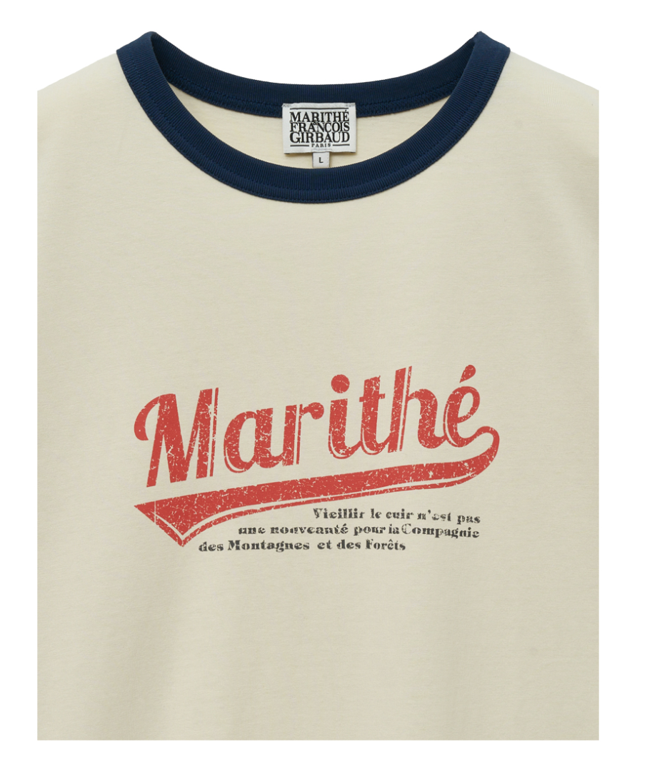 Men Vintage Baseball Ringer Tee
